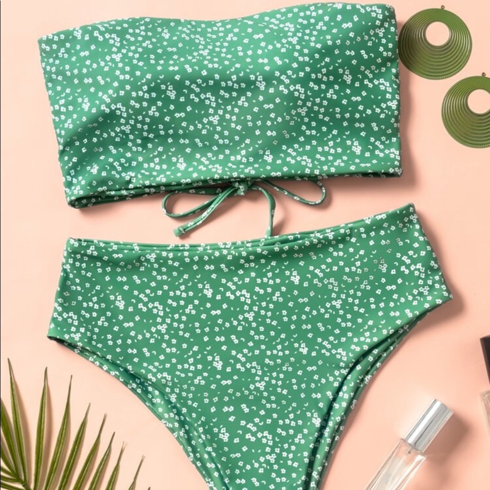 SHEIN strapless bathing suit